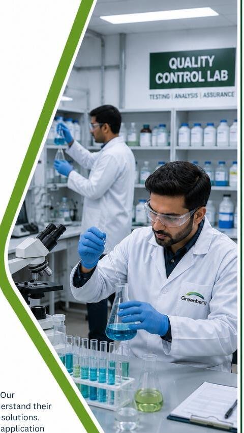 Greenberg quality control laboratory testing and analysis